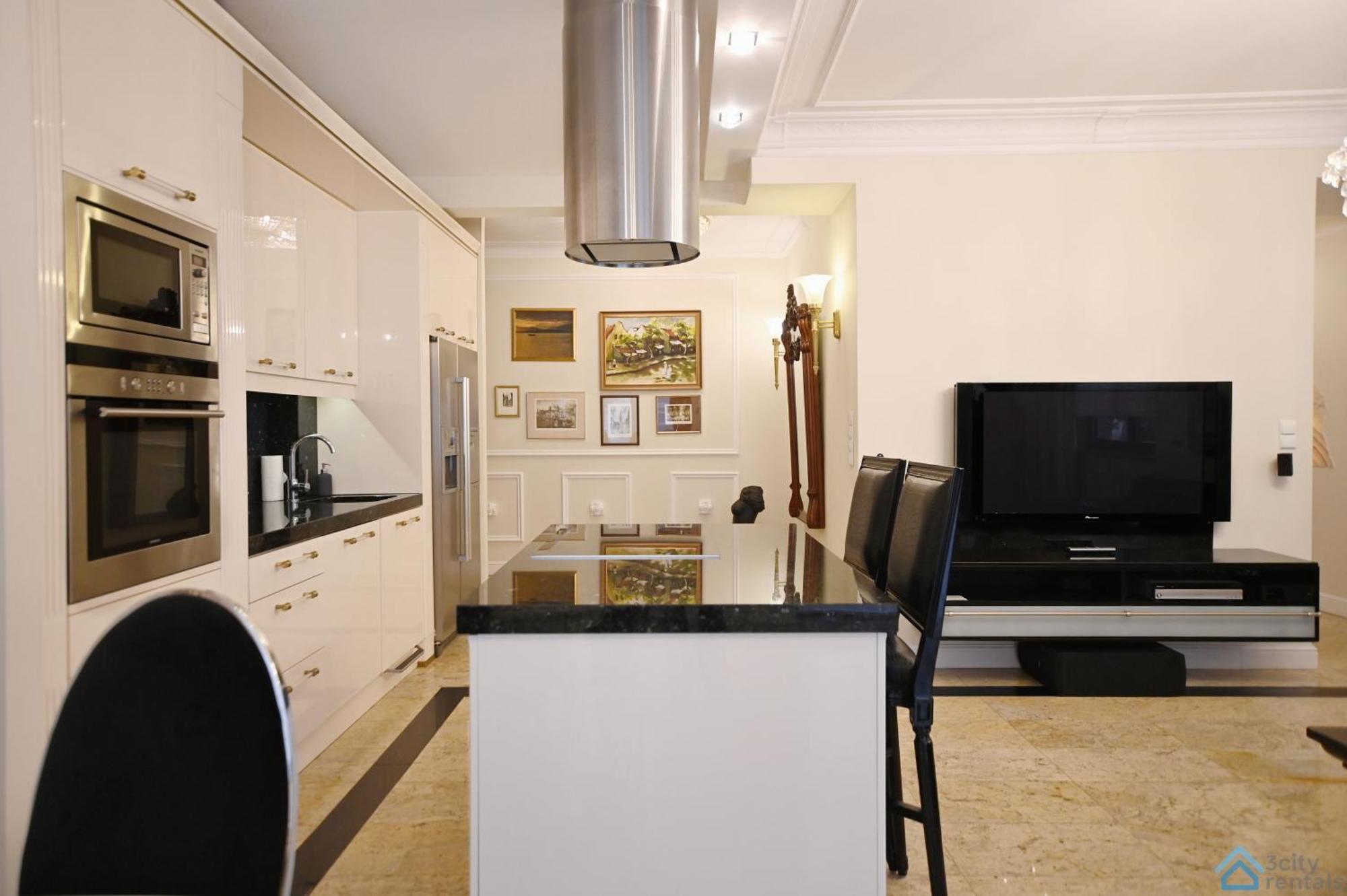 Large And Luxury 3City Apartment In Gdansk With Two Terraces By Noclegi Renters Exterior foto
