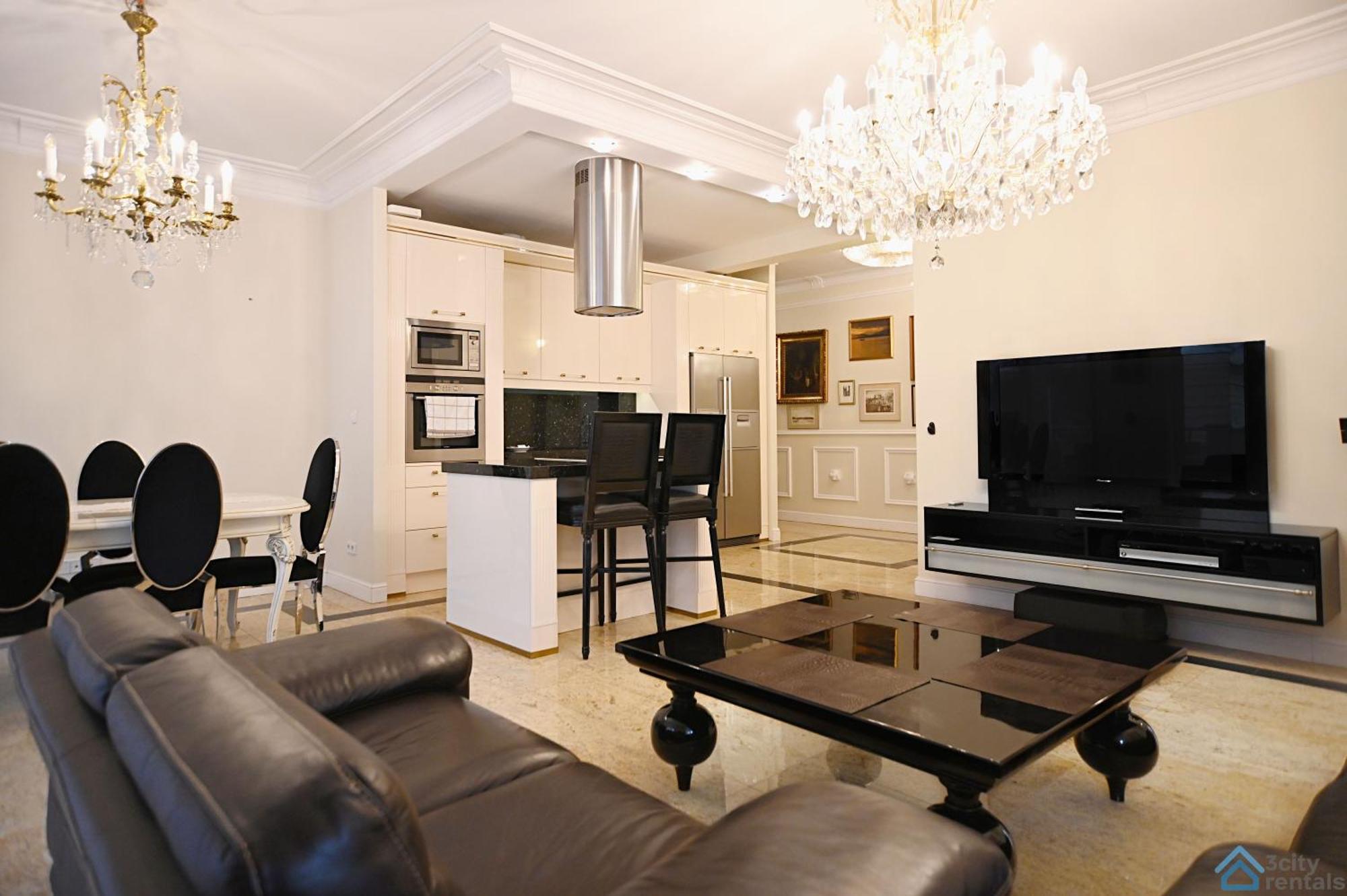 Large And Luxury 3City Apartment In Gdansk With Two Terraces By Noclegi Renters Exterior foto